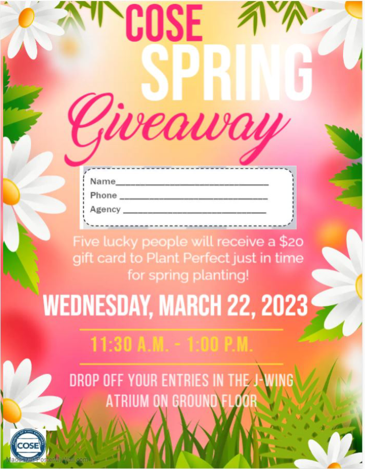 Spring Giveaway